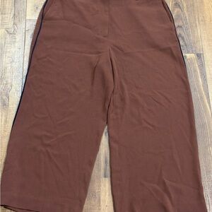 Ann Taylor Women's Wide Leg Pants in Chocolate Brown